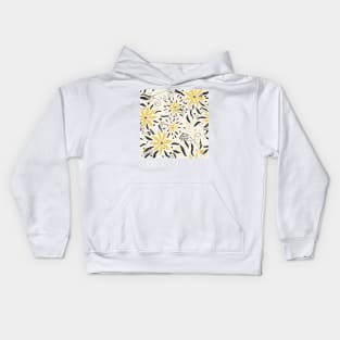 Floral Pattern Kids Hoodie